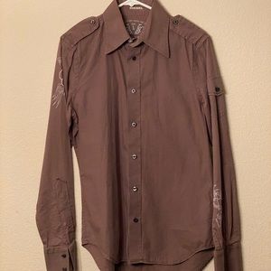 Men’s DIESEL long sleeve denim dress shirt